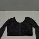 FeelinGirl Arm Shaper for Women Post Surgery Arm Lipo Compression Sleeves Slimming Arm Faja Front Closure Shapewear Bra (Medium, Black)