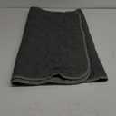 Ameritex Waterproof Dog Bed Cover Pet Blanket for Furniture Bed Couch Sofa Reversible (30x70 Inch (Pack of 1), Grey+Dark Grey)