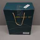 SONORO KATE 100% French Pure Linen Queen Size Sheets, Breathable and Durable Linen Bed Sheets, Anti-Tear, Machine Washable, 16 Inch Deep Pocket - 4 Piece (Natural Linen)