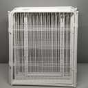 FXW Homeplus Indoor Dog Playpen, White, 24-in, 8-panel