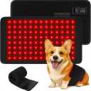 Red Light Therapy Belt for Dogs - Portable 168 in LED Infrared Wrap with 120 LED (660/850 nm) for Stiff Joints, Back & Muscle Comfort  Wearable, Flexible Straps for Red Light Therapy & Pet Wellness
