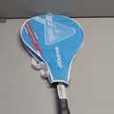 Kids Tennis Racket for Girls & Boys - 23 inch Youth Tennis Racket, Includes 420D Nylon Shoulder Strap Bag (Graffiti Blue)