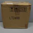 32 Pack Charger Plates Set Reef Chargers for Dinner Table Serving Tray Floral Plastic Decorative Plates for Table Setting Wedding Party, 13 Inch(Black)