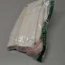 Boho Throw Pillow Covers 20 × 20 in Neutral Tufted Pink Square Decorative Case — Modern farmhouse accent pillow cover with tufting, tassels & textured weave perfect for couch, bed or living room décor