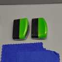 Upgrade Automotive Oil Film Cleaning Brush, New 2.0 Green Oil Film Wipe, Glass Cleaning Board for Windshield, Glass Oil Film Remover Brush for Car, Prevents Rain and Fog Cleaning Glass Brush