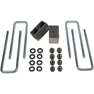 Tuff Country 97093 2" Rear Block & U-Bolt Kit 4wd Compatible with/Replacement for Nissan Titan 2004-2014