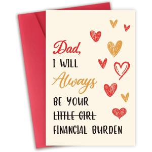3 x Funny Fathers Day Card & Gifts| Father's Day Decorations | Happy, Sweetheart, Romantic, Raunchy
