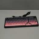 AULA S99 Pro Keyboard, Wireless Keyboards with Media Knob Custom RGB Backlit, 3-Modes BT/2.4G/USB-C Membrane Gaming Creamy Keyboard for Windows/MAC/PC Gamer - Black Pink