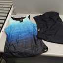 Daci Womens Tankini Swimsuits with Skirt - Two Piece Tummy Control Bathing Suits High Neck Swimwear, L