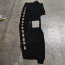 KUST Black Dash Cover for Ford F-150 F150 2015-2020 (Without HUD)(Not fits for 2018 F150 Dashboard Without Speaker in Center Bin) Dashboard Cover Non-Slip Interior Accessories for F-150 F150 No Glare