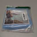 Stasher Silicone Reusable Storage Bags, 2-Pack, Reusable Freezer Bags, Microwave, Dishwasher, Oven Safe, Sous Vide, Premium Lunch Containers, Eco Friendly, Food Storage Bags, Snack Bags, Blue