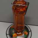 Perky-Pet PP8135 Vintage Carnival Glass Oriole Feeder, Orange