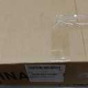 Need Small Desk 31 1/2" No Assembly Foldable Writing Table,Sturdy and Heavy Duty Folding Computer Desks for Small Space/Home Office/Dormitory AC5FB(80 * 40) (Rustic Brown & Black Frame)