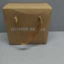 HIPHOP PANDA Baby Washcloths, Rayon Made from Bamboo - 2 Layer Ultra Soft Absorbent Newborn Bath Face Towel - Reusable Baby Wipes for Delicate Skin - Gray Stripe, 30 Pack (30 Pack - Gift Box Set)