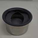 6.5L Dog Water Bowl No Spill 1.6 Gallon Stainless Steel Water Bowl for Dogs 220oz Large Capacity No Splash Slow Drinking Feeder with Anti-Slip Mat for Messy Drinkers