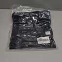 Trendy Queen Womens Long Sleeve Shirts Crop Square Neck Ribbed Tops Basic Slim Fit Y2K Fall Winter Clothes Outfits 2026 (Black)