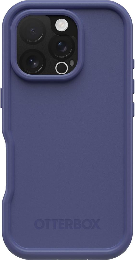 OtterBox iPhone 16 Pro FRE Series Waterproof Case with MagSafe (Designed by LifeProof) - Denver Dusk Purple, Waterproof, 60% Recycled Plastic, Sleek and Stylish