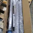 COLAMY Mid Century Modern Accent Chair with Lumbar Pillow, Relaxing Armchair with Solid Wood Frame & Soft Cushion, Reading Leisure Chair for Living Room,Bedroom,Waiting Room（Grey）