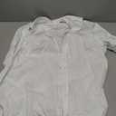 Calvin Klein Men's Regular Fit Non Iron Herringbone Button-Down Shirt (White, M)
