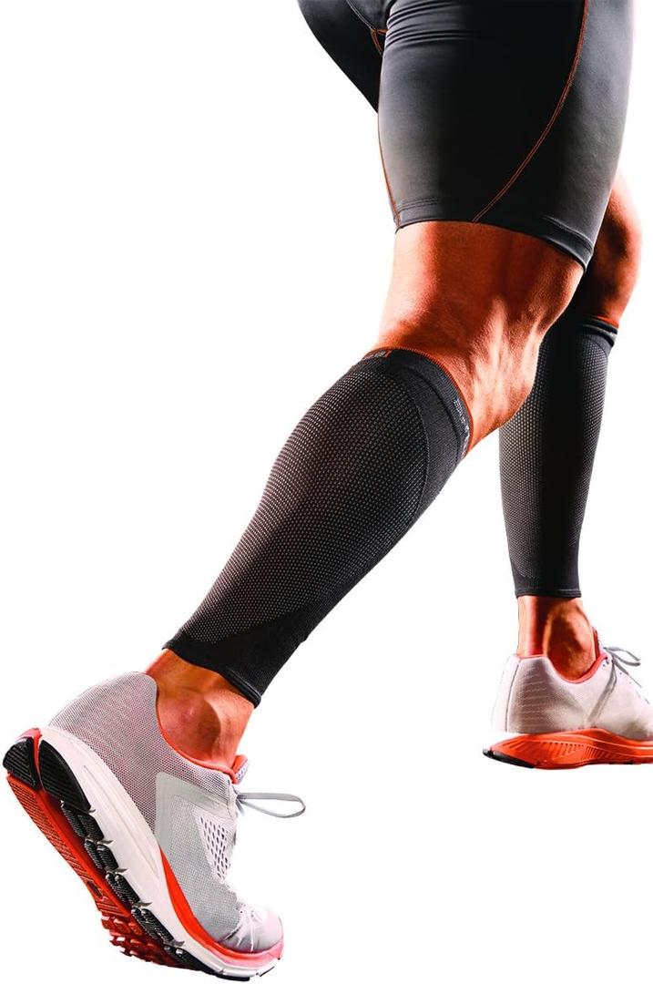 Shock Doctor SVR Recovery Compression Calf Sleeve (Adult-Small, Black)