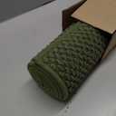 Dirt Trapper Door Mat 36" x 60", Non Slip Washable Doormat, Green