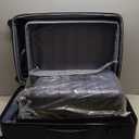 Sweetcrispy Carry on Luggage, Hard Shell ABS, Double Spinner Wheels Lightweight Suitcase TSA Lock, Navy Blue, 3-PCS Set (20/24/28 Inch)