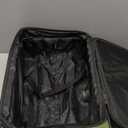 U.S. Traveler Rio Lightweight Softside Rolling Carry-on Suitcase, 4-Wheel Set, Green