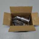 24mm/0.94 Inch Thru Hull Exhaust Skin, Stainless Steel 316 Thru Hull Exhaust Skin Fitting, Diesel Heater Exhaust Pipe Thru Wall for Boat Car Truck Diesel Parking Heaters with Bolts and Nuts