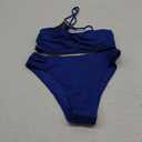 Zaful Woman's Swimsuit Blue L