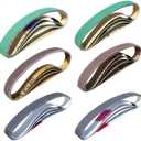 Tockrop 24 Pack 1/2" x 10" Replacement Knife Sharpener Sander Belt Kit for Work Sharp WSCMB Combo Knife Sharpener- 80/120/240/400/1000/1200 Grits Sanding Belt (0.5 x10 Inch)