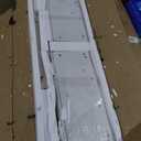 PeakPursuit Fireplace TV Stand, 59'' TV Stand with Fireplace, 24'' Electric Fireplace Insert with Realistic 3D Flame Effect, Entertainment Center with Fireplace, White