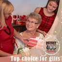 ZOFGUO Chicken Christmas Ornament, Funny Santa Chicken Clear Christmas Ornaments Decorations, Farm Xmas Hen Rooster Holiday Decorative Hanging Glass Ornament for Xmas Tree Car Holiday Decor