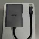 Acer USB C to Dual HDMI Adapter 4K@60Hz, 4-in-1 HDMI Splitter for Dual Monitors with 100W PD, USB 3.0, Docking Station Dual Monitor Compatible with Acer, MacBook Air/Pro, Dell XPS, HP, etc