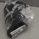 SUNFURA Full Body Dog Coat - Warm Fleece Jacket for Medium Dogs, Turtleneck Winter Coats with Harness, Reflective Dog Snowsuit Windproof Puffer Jackets with Legs for Boston Terrier, Black M