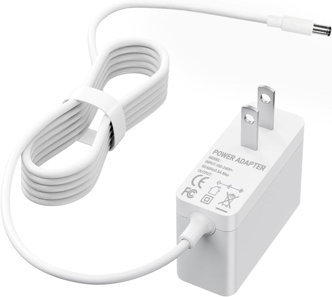 Charger Compatible with LEVOIT Cordless Stick Vacuum Cleaner LSV-V201-WUS/LVAC-120 / LAVC-200 Battery Power Supply AC Adapter 1.8M SAW15A-260-0500UD Charging Cord