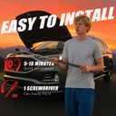 Vepagoo PM4041 Front Hood Struts Shock Compatible with 2015-2023 Ford Edge SE/SEL Plus/ST/ST-Line/Titanium Sport Utility 4-Door Hood, Bonnet Lift Support Replacement FT4BR16C826AC, FT4Z16C826A