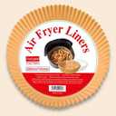Air Fryer Liners for Livoraesa, 100 Pcs Round Disposable Airfryer Paper Liners – Non-Stick and Oil Proof for Easy Cleanup, Great for Oven, Pans & Baking– 8 Inch