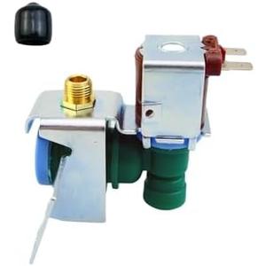 W10279909 Refrigerator Water Inlet Solenoid Valve Fit for Whirlp Ice Maker Replace W10498995 WPW10279909 2117143 PS11751805 AP6018503
