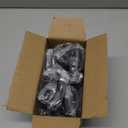 30 Pack 15 Pairs 3/8 inch Inset Cabinet Hinges Black,Self Closing 3/8" Cabinet Hinges Black Cupboard Hardware