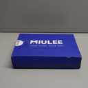 MIULEE Set of 2 Waffle Bathroom Rugs, Boho Bath Rug Super Absorbent, Non Slip Washable Ultra Soft Rubber Backed Shower Bath Mats for Floor, Tub, Shower, Looped Design, Terracotta, 18x30 Inch