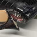 JOY IN LOVE Women's Knee High Tall Boots 2.75" Stiletto Heel Pointed Toe Zipper Boots Size 6