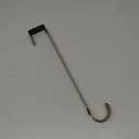 Aeranto Wreath Hanger for Front Door, Slim Over The Door Hook, Easy to Use and Reusable Holiday Wreath Holder for Christmas, Thanksgiving, Halloween and Daily Décor(12" Gold, 1)