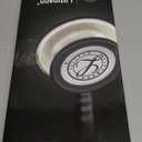 3M Littmann Classic III Monitoring Stethoscope, 5807, More Than 2X as Loud, Weighs Less, Stainless Steel Rainbow-Finish Chestpiece, 27" Caribbean Blue Tube, Brass Stem and Headset