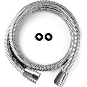 CWM 45 Inch Stainless Steel Hose for Commercial Kitchen Sink Faucets Flexible Hose Replacement