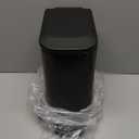 TIPGO Slim Bathroom Trash Can with Lid Soft Close, Step Pedal, 6 Liter / 1.6 Gallon Stainless Steel Trash Bin, Small Garbage Cans for Bedroom, Office, Kitchen (Matte Black)