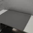 TidyFriend Dog Pee Pad Holder Tray Fits for 23 x 30 Wee Wee Pee Pads - Stable Grip, Raised Edges, Quick-Wipe Silicone Surface Dog Potty Tray Holder for Indoor Flooring Protection (Grey) (Gray)