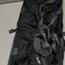 Gonex 40L 60L 80L 100L 150L Large Foldable Travel Duffle Bag with Shoes Compartment, Packable Lightweight Water Repellent Duffel Bag for Camping Gym Weekender Bag (Black)