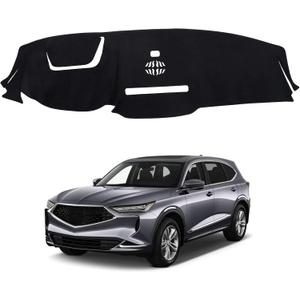 Autorder Dashboard Cover Mat for Acura MDX 2022 2023 2024 Accessories Dash Cover Flannel Dash Mat Sunshade Glare UV Rays Protector