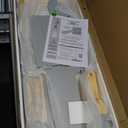 Little Partners Foldable Toddler Tower, Learning Tower Explore 'N Store Montessori Standing Kitchen Tower with Folding Step Stool Platform for Cooking and Learning, Ages 2+ (Silver Drop W/Natural)