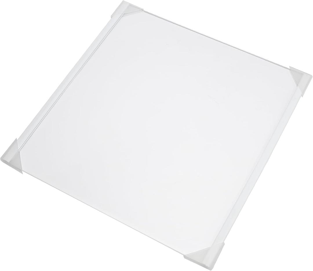 Puzau| W11130214 Glass Shelf(17*16), W11130214 Compatible with Whirlpool WRS588FIHZ00 WRS588FIHZ06 WRS588FIHZ04 Refrigerator Glass Shelf, W11130214 Shelf Replace 4546354 AP6262383 PS12347529